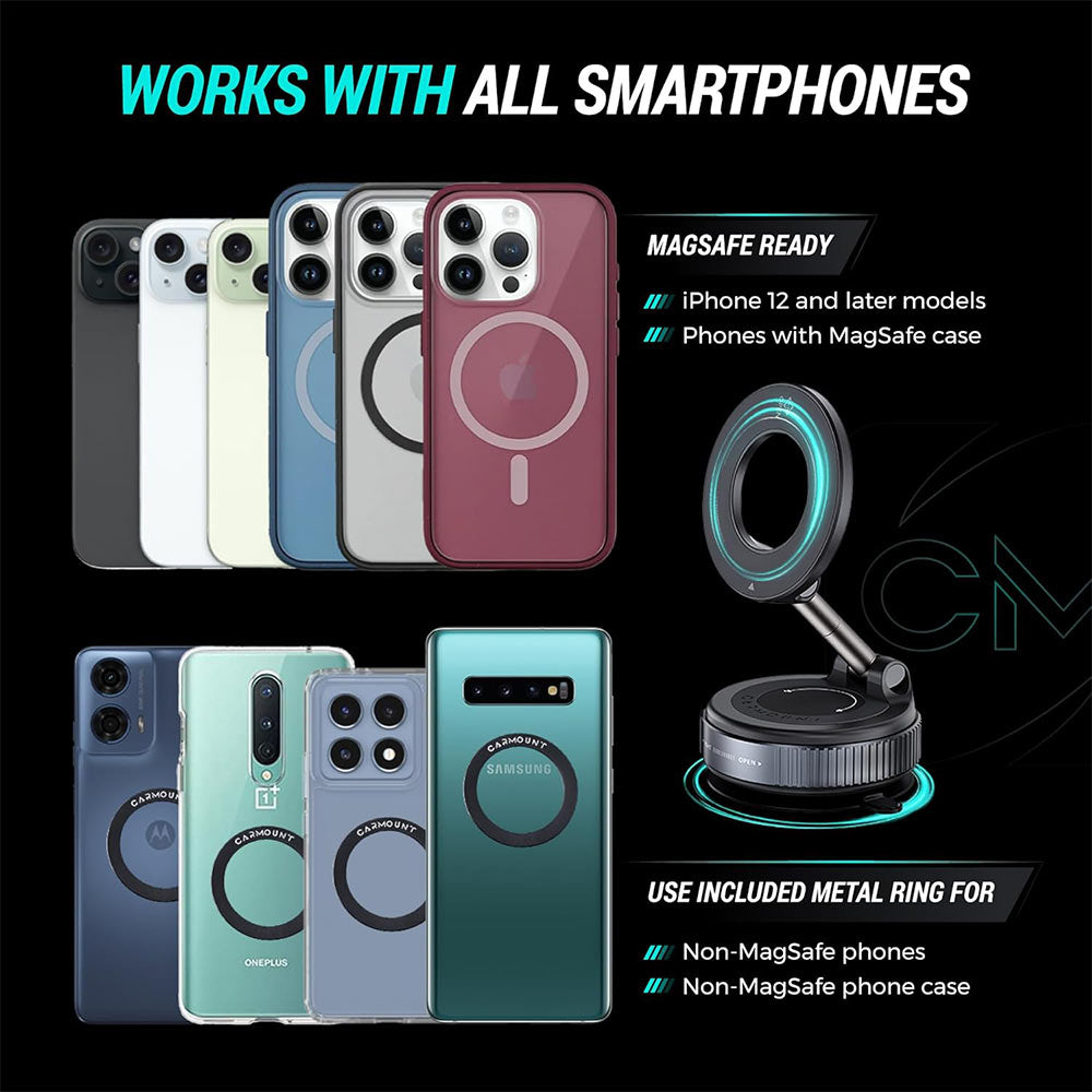 Clutch-X™ Magnetic Phone Holder