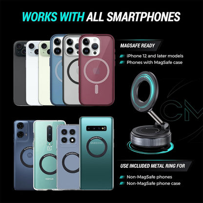 Clutch-X™ Magnetic Phone Holder