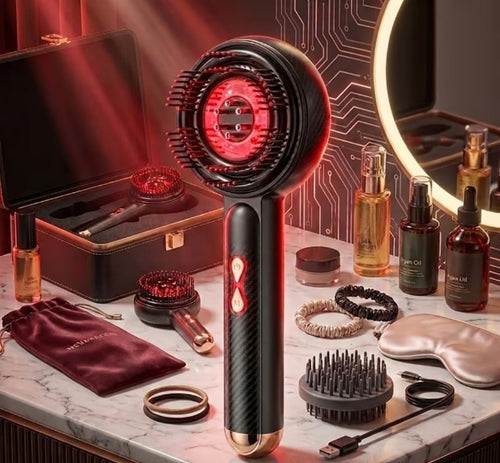 Smart Scalp Massager — 72 Bristles, 3 Modes, IPX7